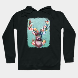 Deer of spring Hoodie